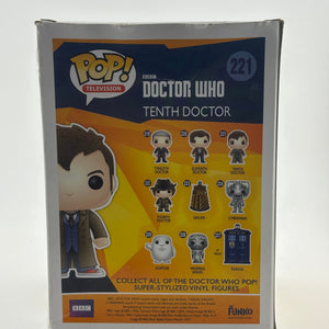 Funko POP! Television BBC Doctor Who #221 Tenth Doctor Vinyl Figure FRENLY BRICKS - Open 7 Days