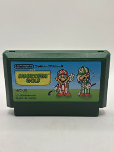 Nintendo Famicom Mario Open Golf Video Game Japanese