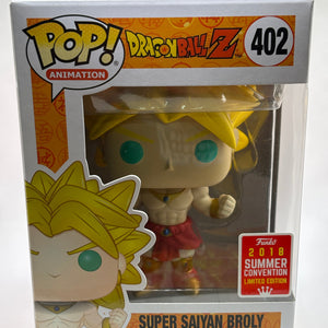 Funko POP! Animation Dragon Ball Z #402 Super Saiyan Broly 2018 Summer LE FRENLY BRICKS - Open 7 Days