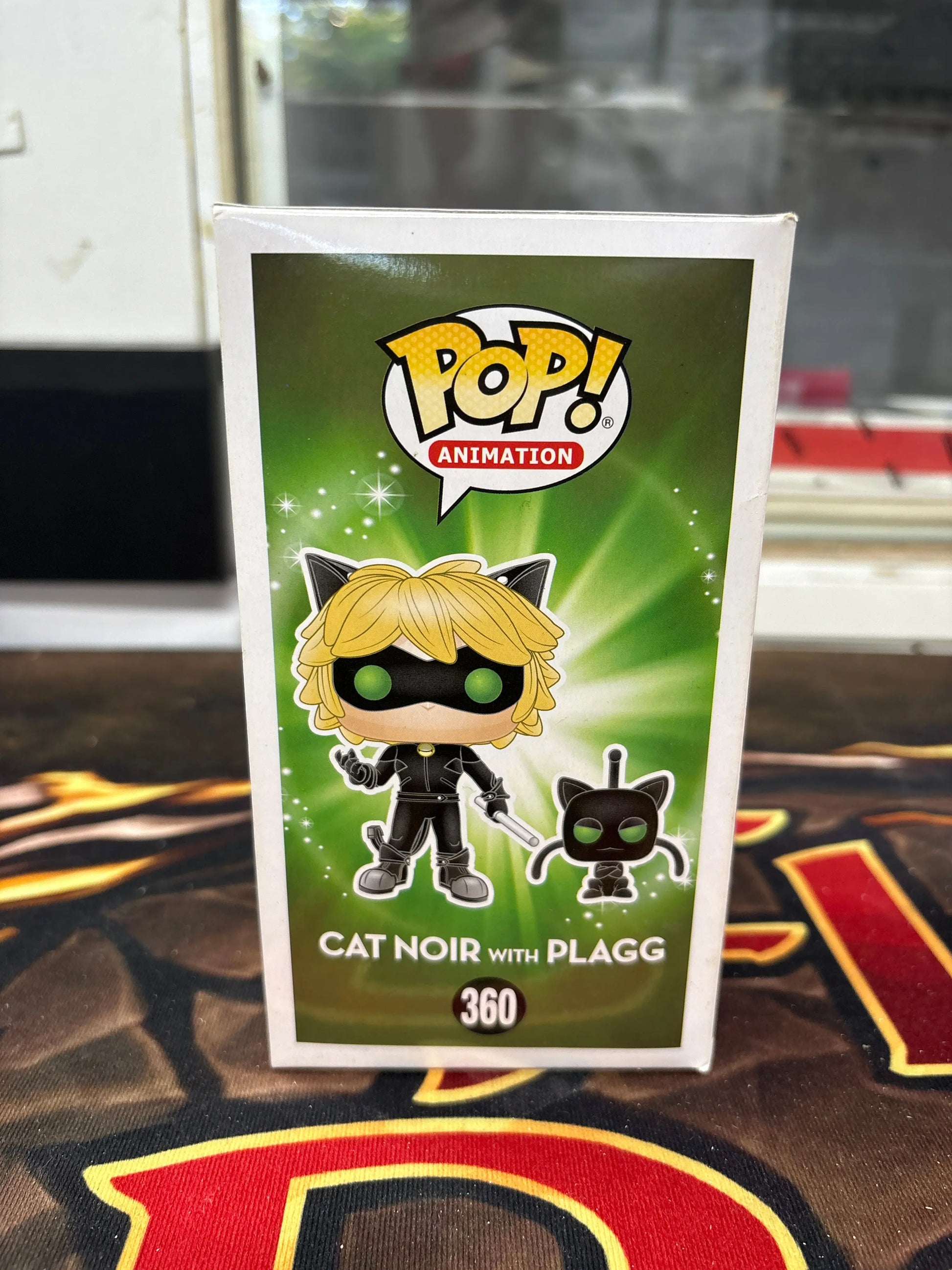 Funko Pop! Animation #360 Miraculous - Cat Noir with Plagg see photos FRENLY BRICKS - Open 7 Days