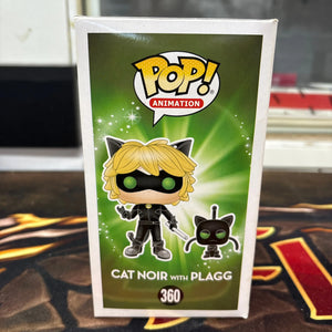 Funko Pop! Animation #360 Miraculous - Cat Noir with Plagg see photos FRENLY BRICKS - Open 7 Days
