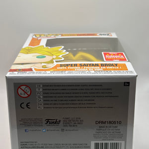 Funko POP! Animation Dragon Ball Z #402 Super Saiyan Broly 2018 Summer LE FRENLY BRICKS - Open 7 Days