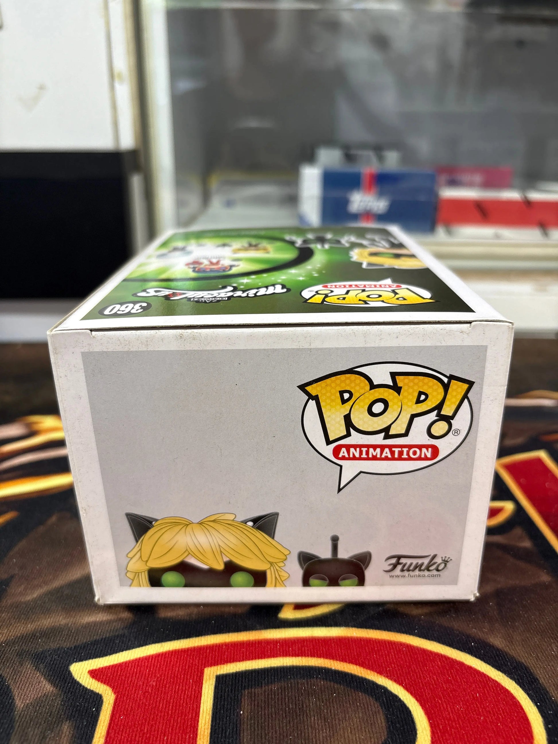 Funko Pop! Animation #360 Miraculous - Cat Noir with Plagg see photos FRENLY BRICKS - Open 7 Days