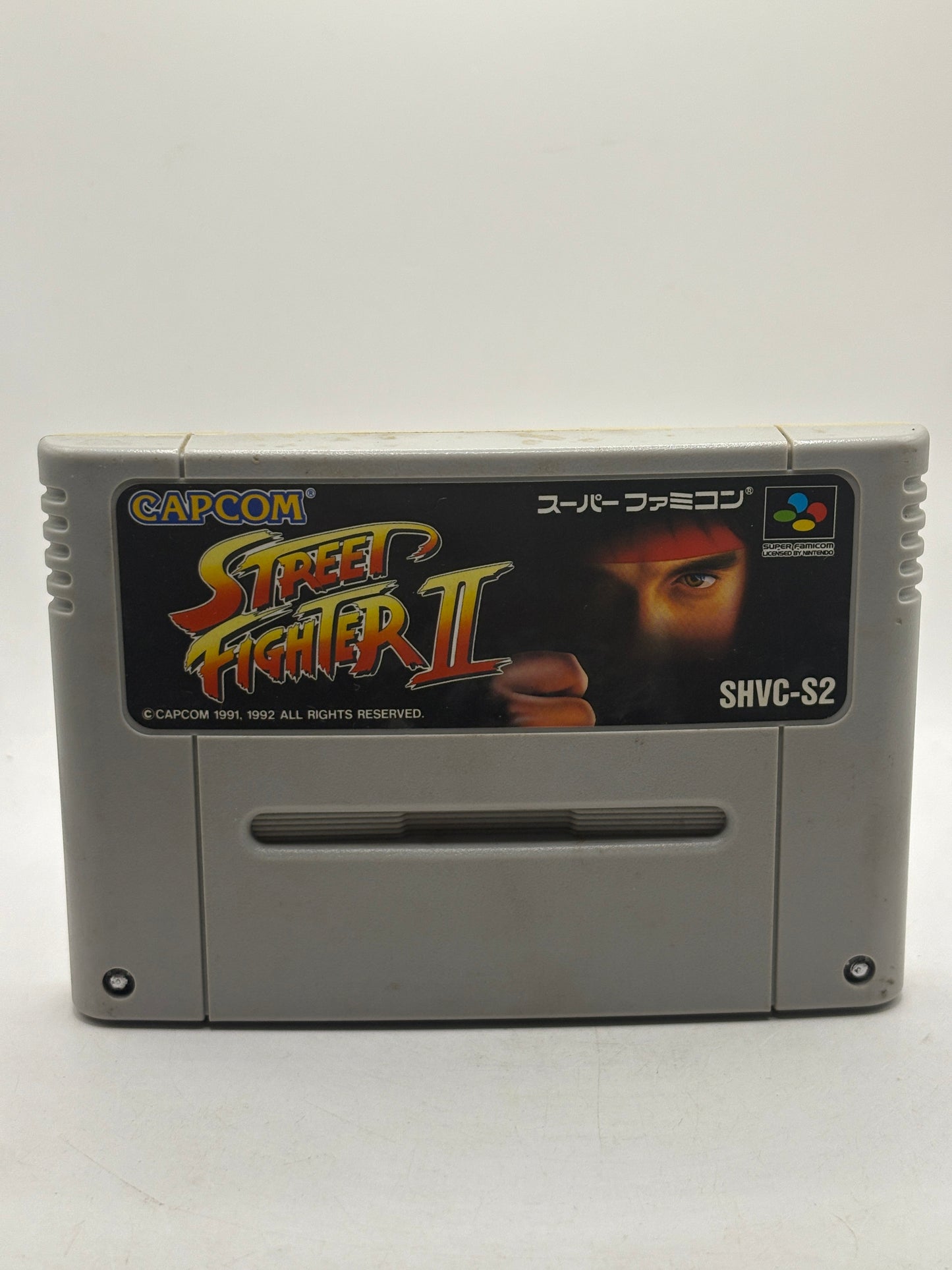Super Famicom Japanese Street Fighter 2 Video Game Cartridge FRENLY BRICKS - Open 7 Days