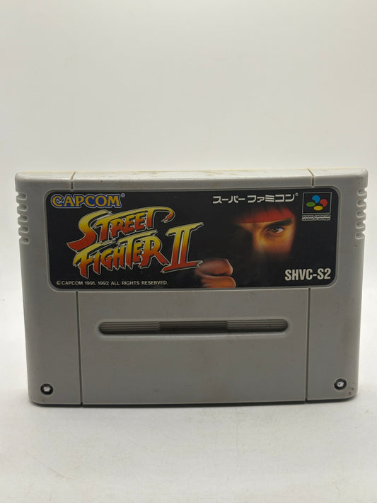 Super Famicom Japanese Street Fighter 2 Video Game Cartridge FRENLY BRICKS - Open 7 Days