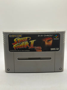 Super Famicom Japanese Street Fighter 2 Video Game Cartridge