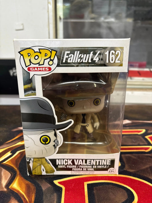Funko Pop! Games - Fallout - Nick Valentine #162 FRENLY BRICKS - Open 7 Days