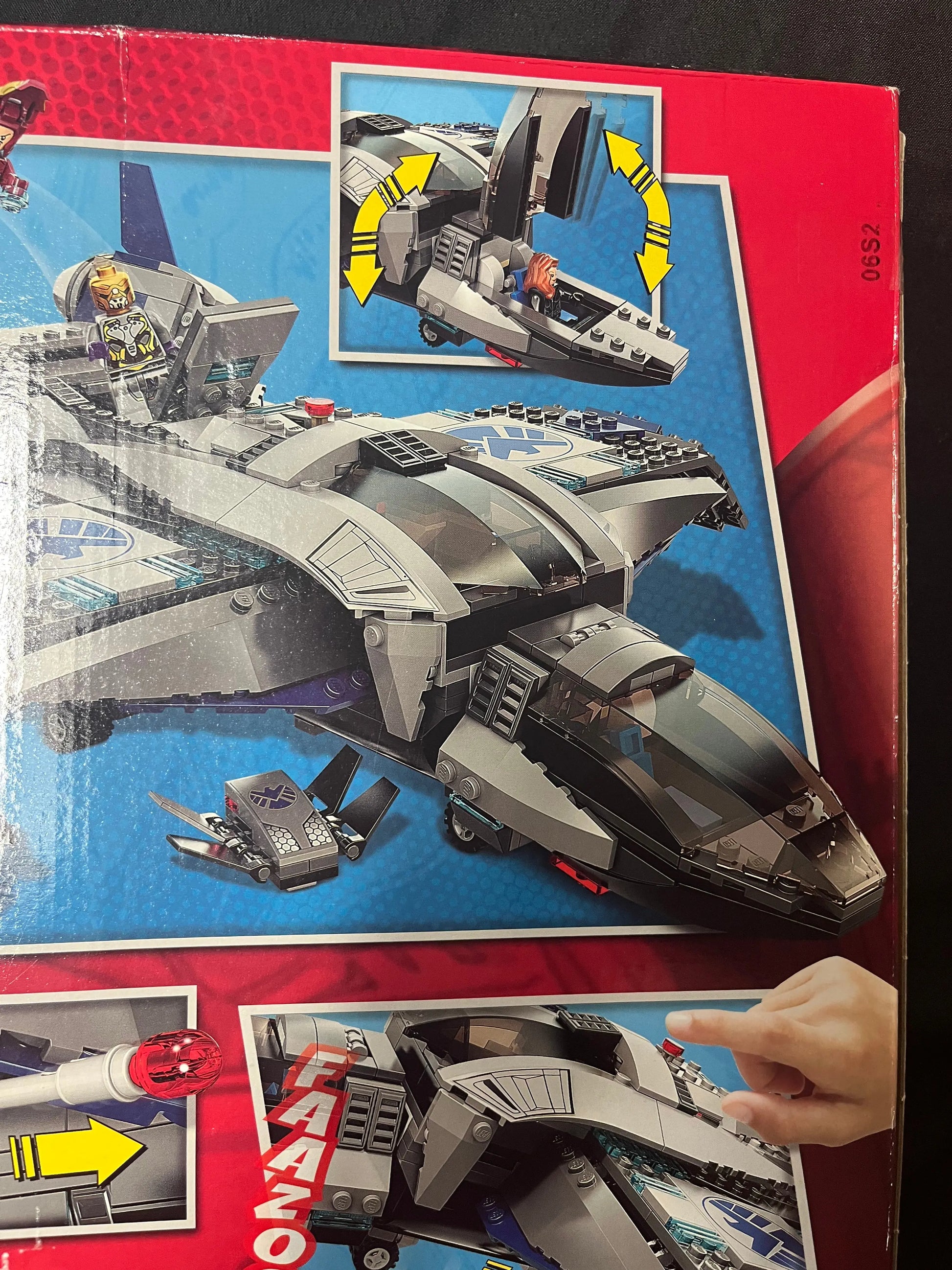 LEGO Marvel - Quinjet Aerial Battle 6869 FRENLY BRICKS - Open 7 Days