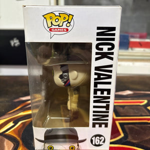 Funko Pop! Games - Fallout - Nick Valentine #162 FRENLY BRICKS - Open 7 Days