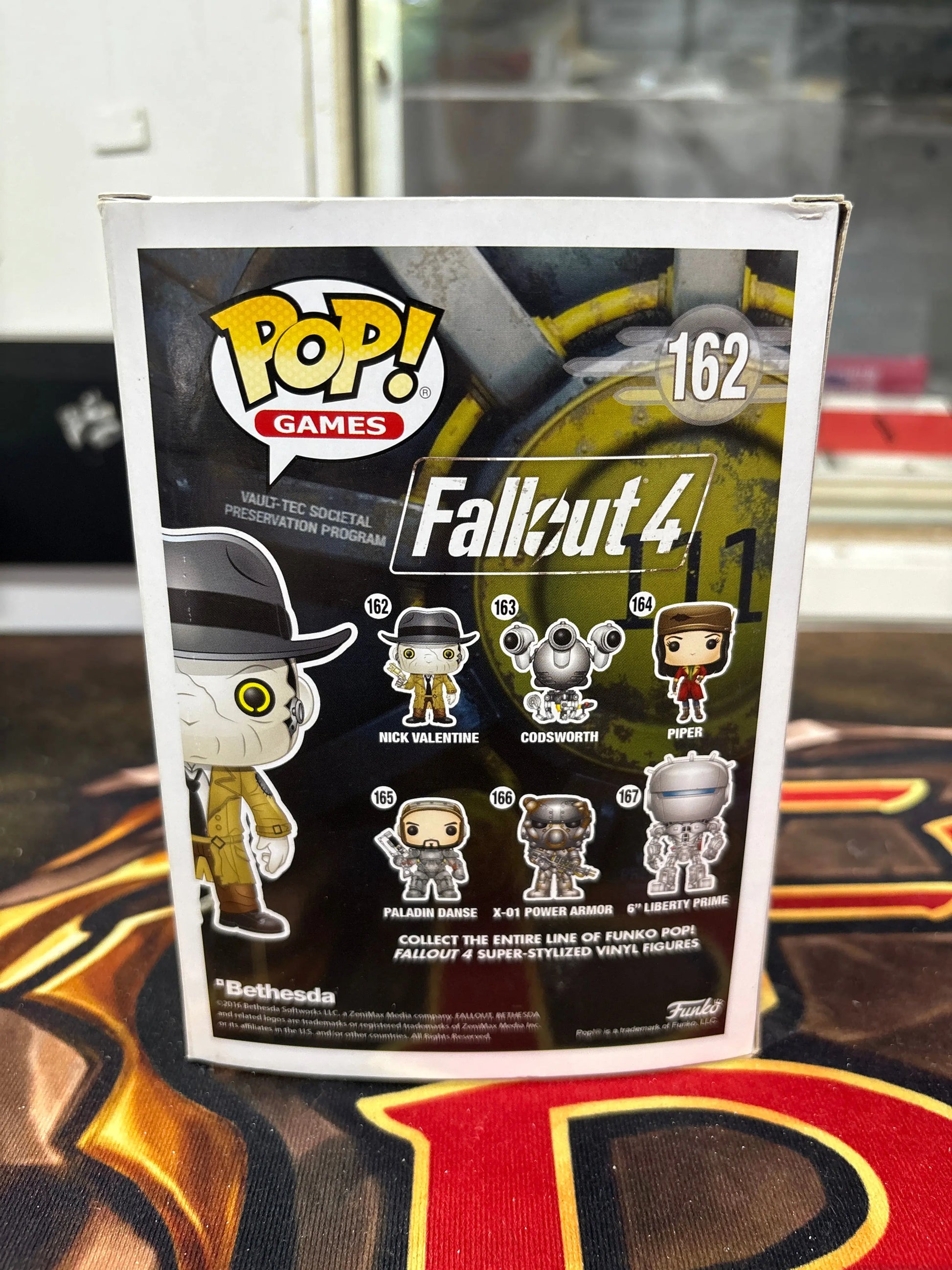 Funko Pop! Games - Fallout - Nick Valentine #162 FRENLY BRICKS - Open 7 Days