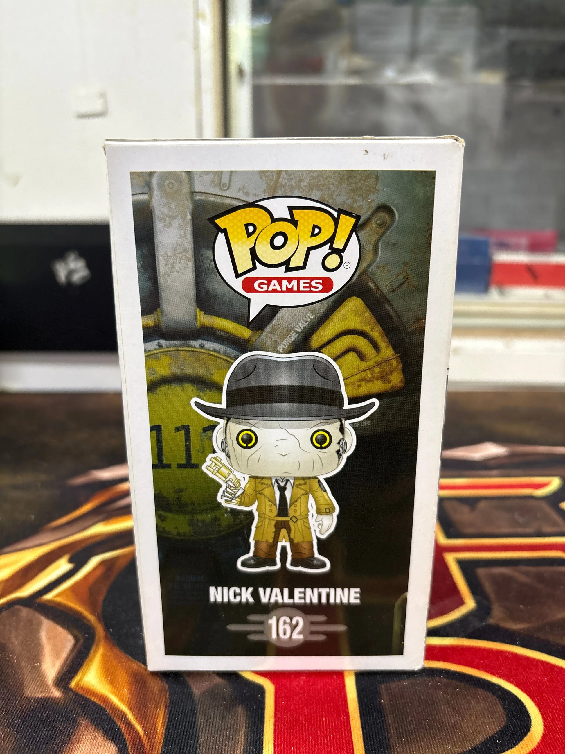 Funko Pop! Games - Fallout - Nick Valentine #162 FRENLY BRICKS - Open 7 Days