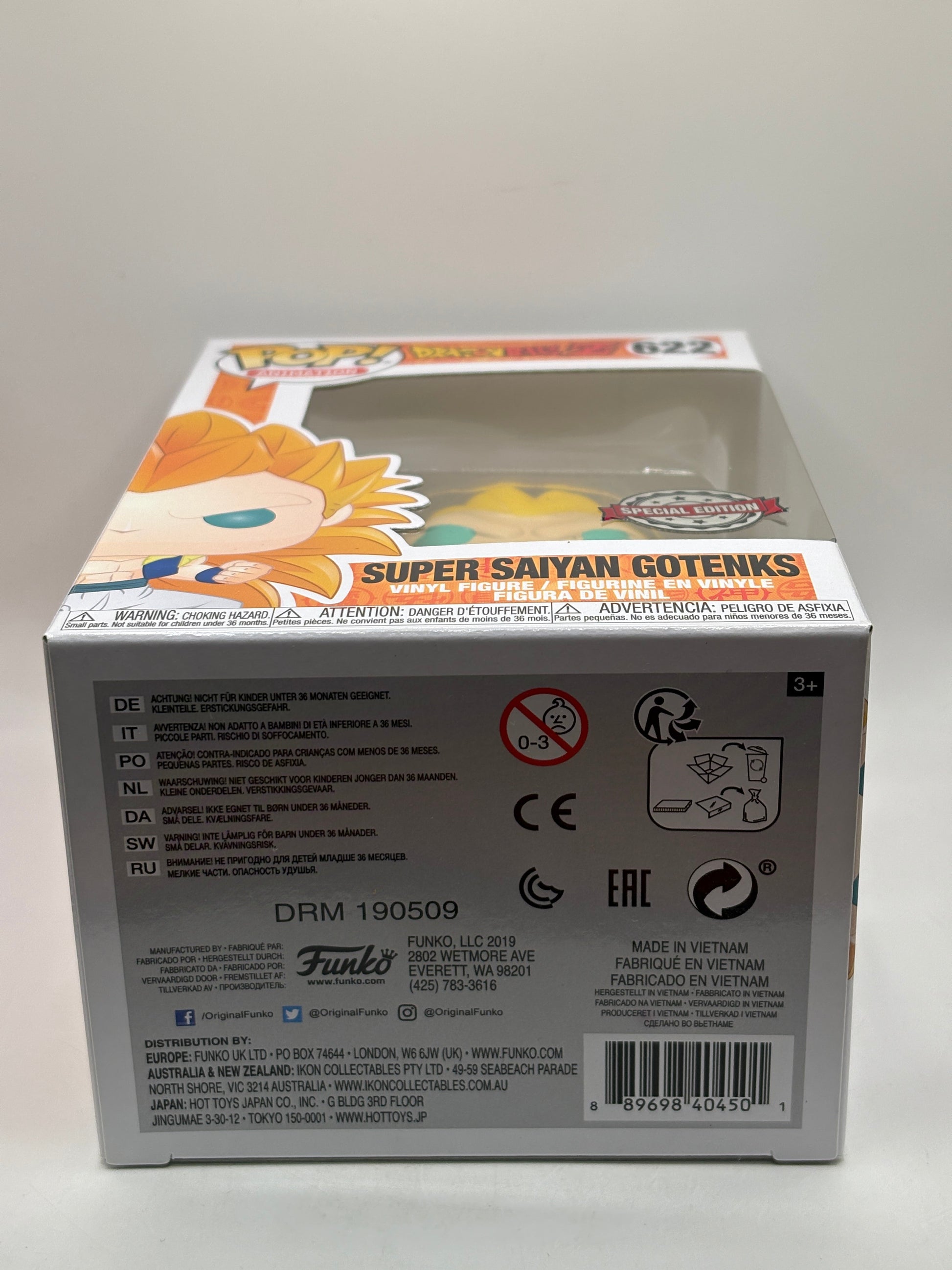 Funko POP! Animation Dragon Ball Z #622 Super Saiyan Gotenks Special Edition FRENLY BRICKS - Open 7 Days