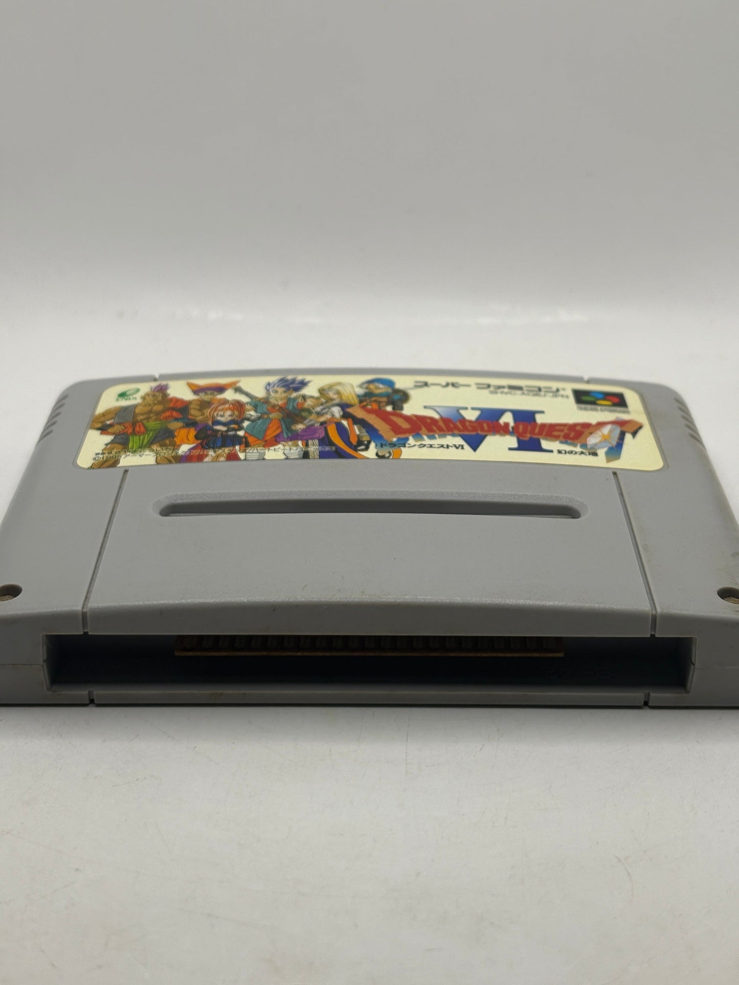 Super Famicom Nintendo Japanese Dragon Quest VI Game Cartridge FRENLY BRICKS - Open 7 Days