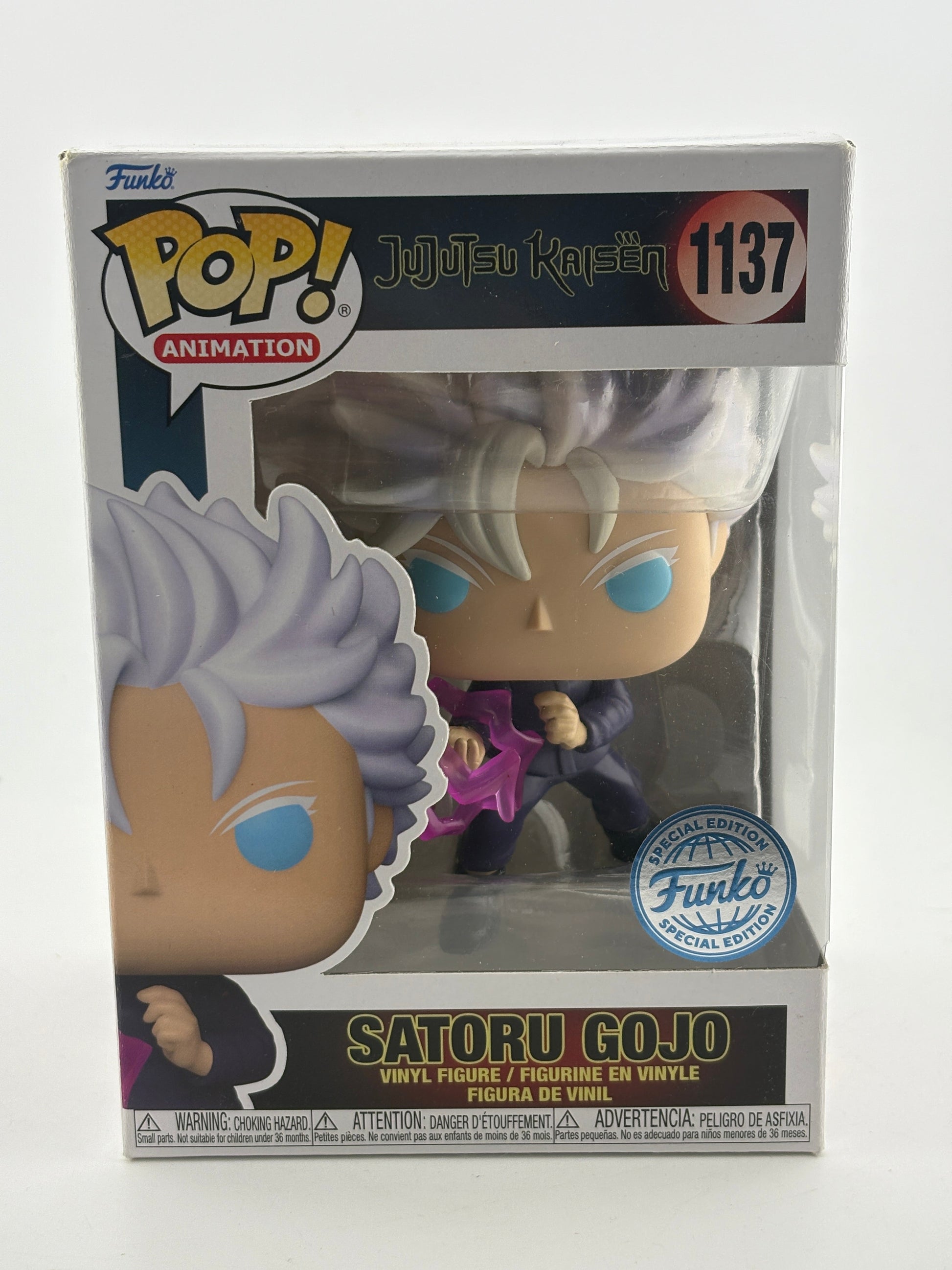 Funko POP! Animation Jujutsu Kaisen #1137 Satoru Gojo Special Edition FRENLY BRICKS - Open 7 Days