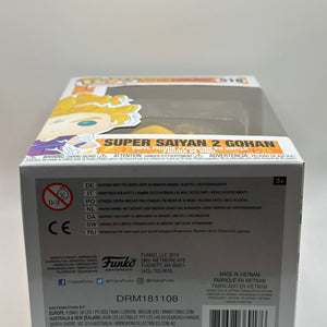 Funko POP! Animation Dragon Ball Z #518 Super Saiyan 2 Gohan FRENLY BRICKS - Open 7 Days