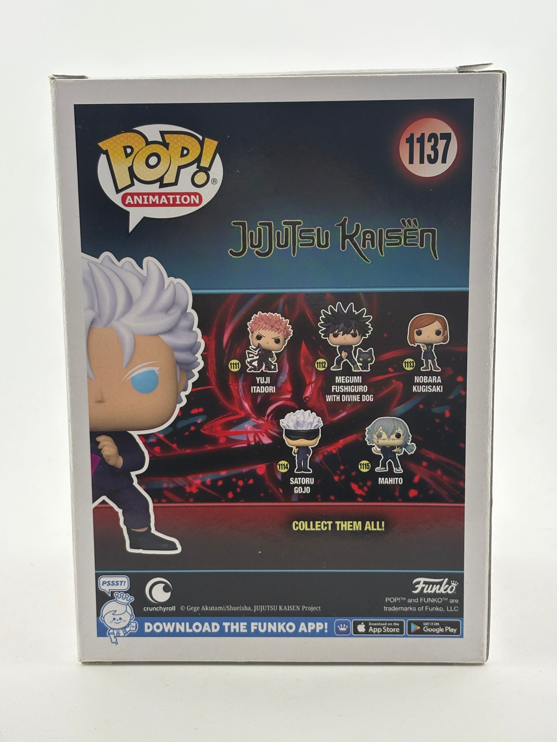 Funko POP! Animation Jujutsu Kaisen #1137 Satoru Gojo Special Edition FRENLY BRICKS - Open 7 Days