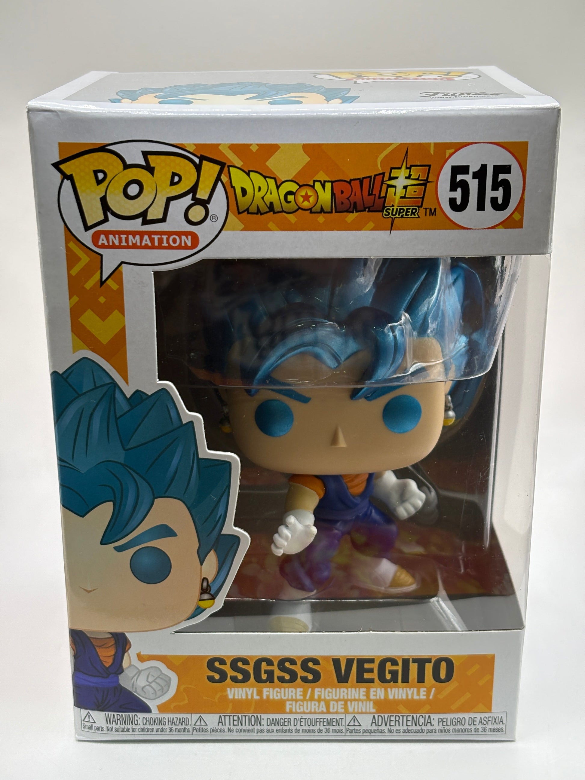 Funko POP! Animation Dragon Ball Super #515 SSGSS Vegito FRENLY BRICKS - Open 7 Days