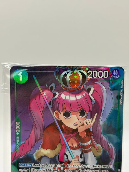 One Piece TCG - Perona OP09-034 Rare Promo Card Sealed FRENLY BRICKS - Open 7 Days