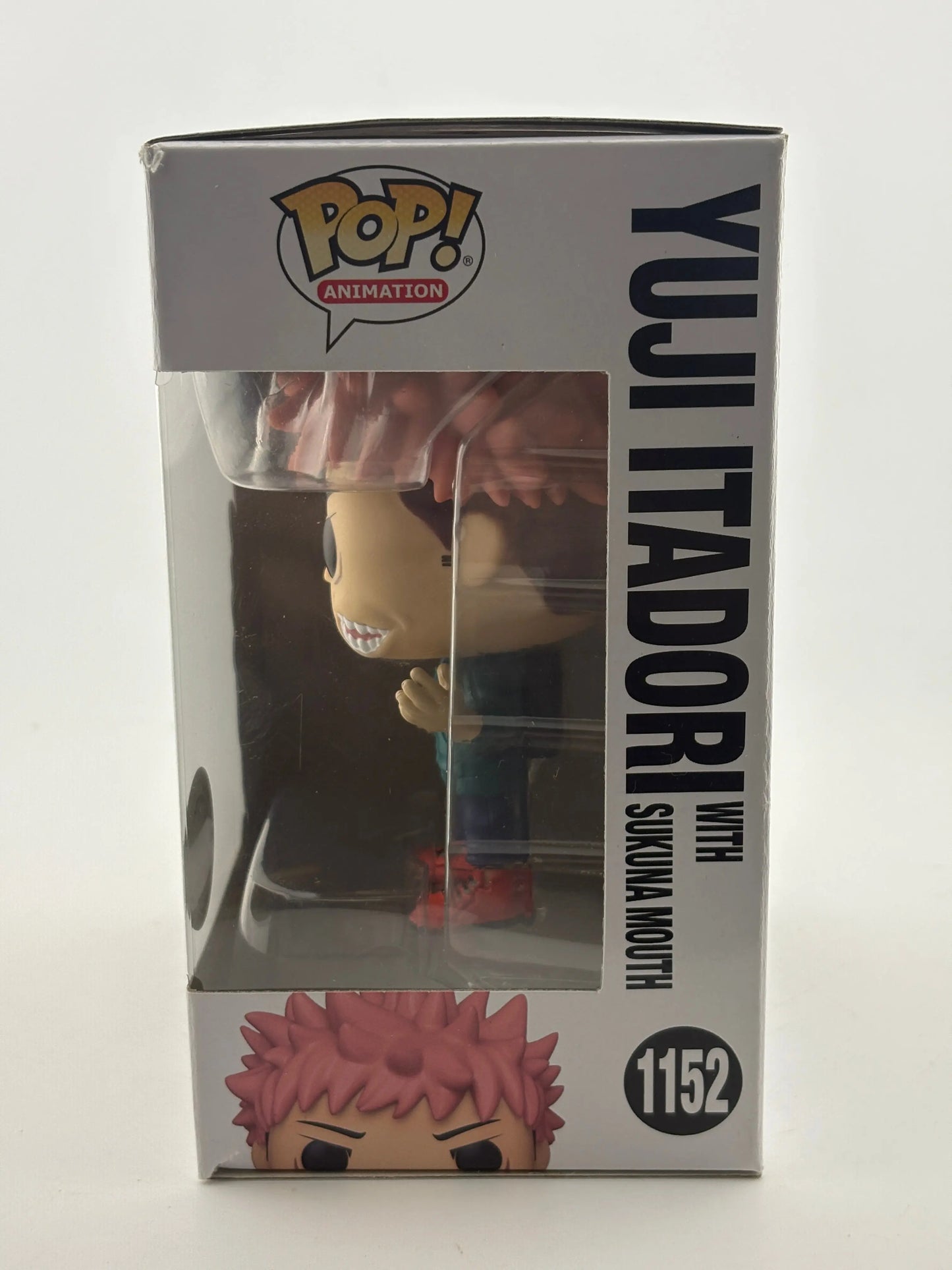 Funko POP! Animation Jujutsu Kaisen #1152 Yuji Itadori with Sakuna Mouth FRENLY BRICKS - Open 7 Days