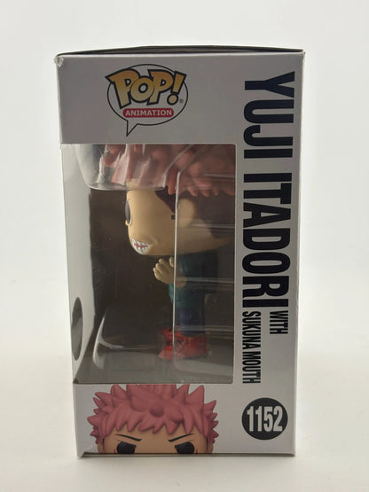 Funko POP! Animation Jujutsu Kaisen #1152 Yuji Itadori with Sakuna Mouth FRENLY BRICKS - Open 7 Days