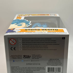 Funko POP! Animation Dragon Ball Super #515 SSGSS Vegito FRENLY BRICKS - Open 7 Days
