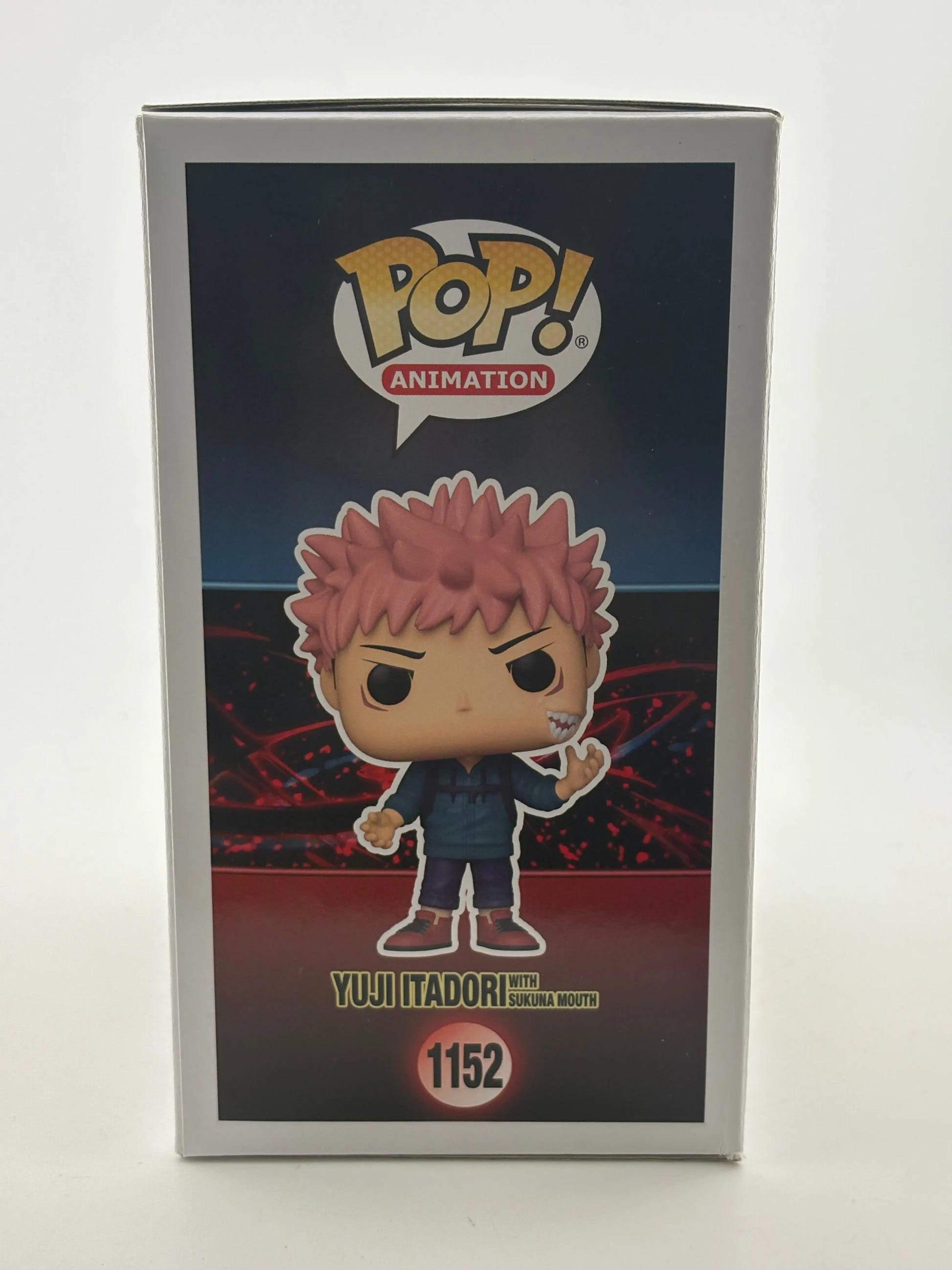 Funko POP! Animation Jujutsu Kaisen #1152 Yuji Itadori with Sakuna Mouth FRENLY BRICKS - Open 7 Days image 4