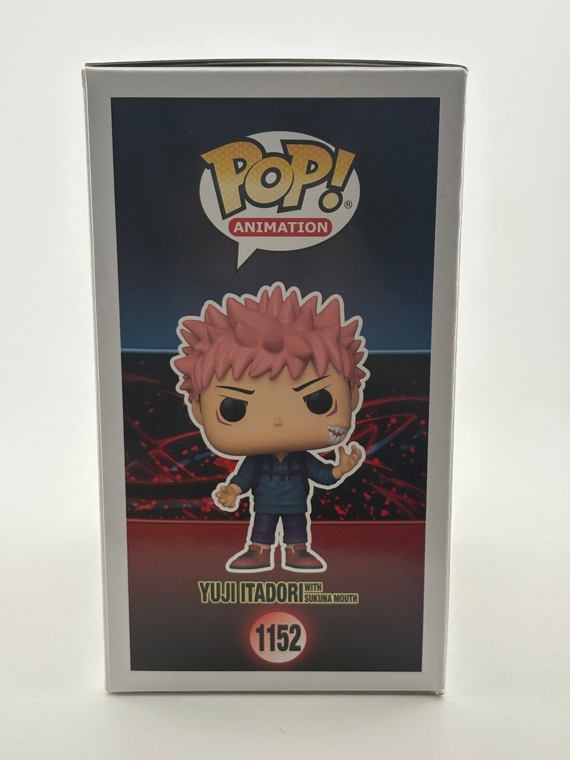 Funko POP! Animation Jujutsu Kaisen #1152 Yuji Itadori with Sakuna Mouth FRENLY BRICKS - Open 7 Days