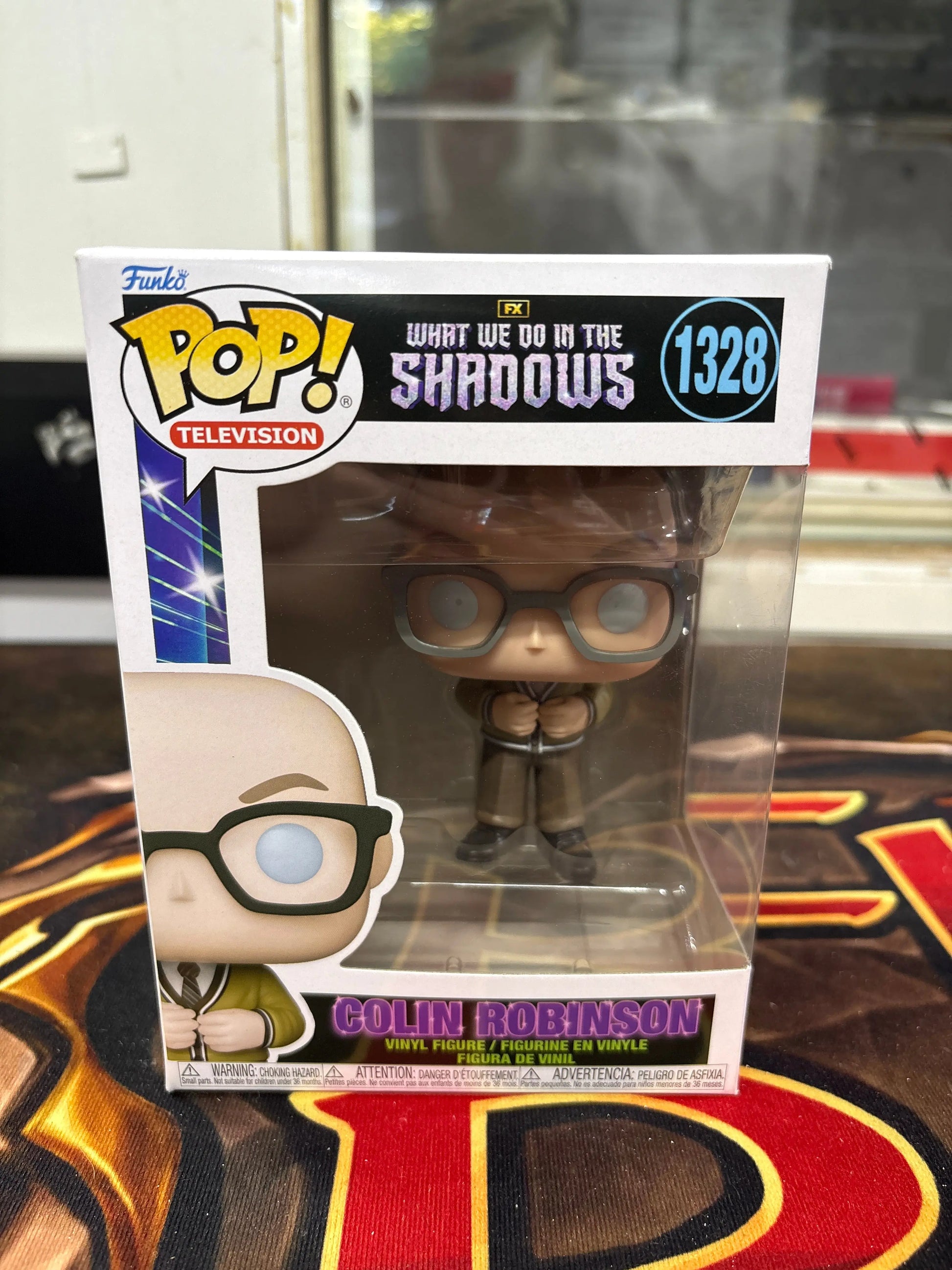 Funko Pop! What We Do in the Shadows: Colin Robinson #1328 FRENLY BRICKS - Open 7 Days