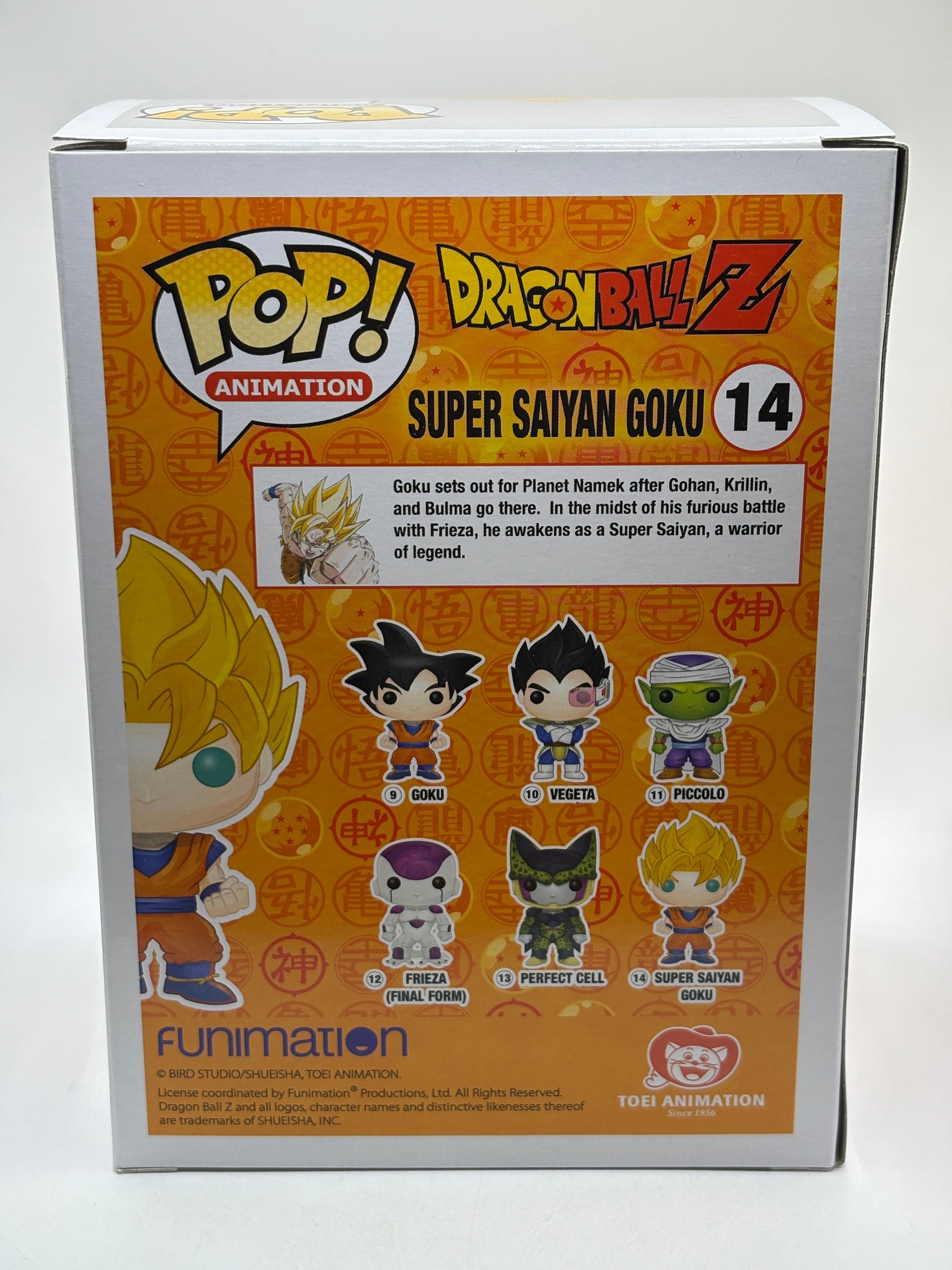 Funko POP! Animation Dragon Ball Z #14 Super Saiyan Goku Loot Crate Exclusive FRENLY BRICKS - Open 7 Days