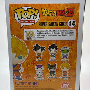 Funko POP! Animation Dragon Ball Z #14 Super Saiyan Goku Loot Crate Exclusive FRENLY BRICKS - Open 7 Days