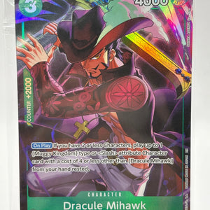 One Piece TCG - Dracule Mihawk ST12-003 SR Sealed Promo Card FRENLY BRICKS - Open 7 Days