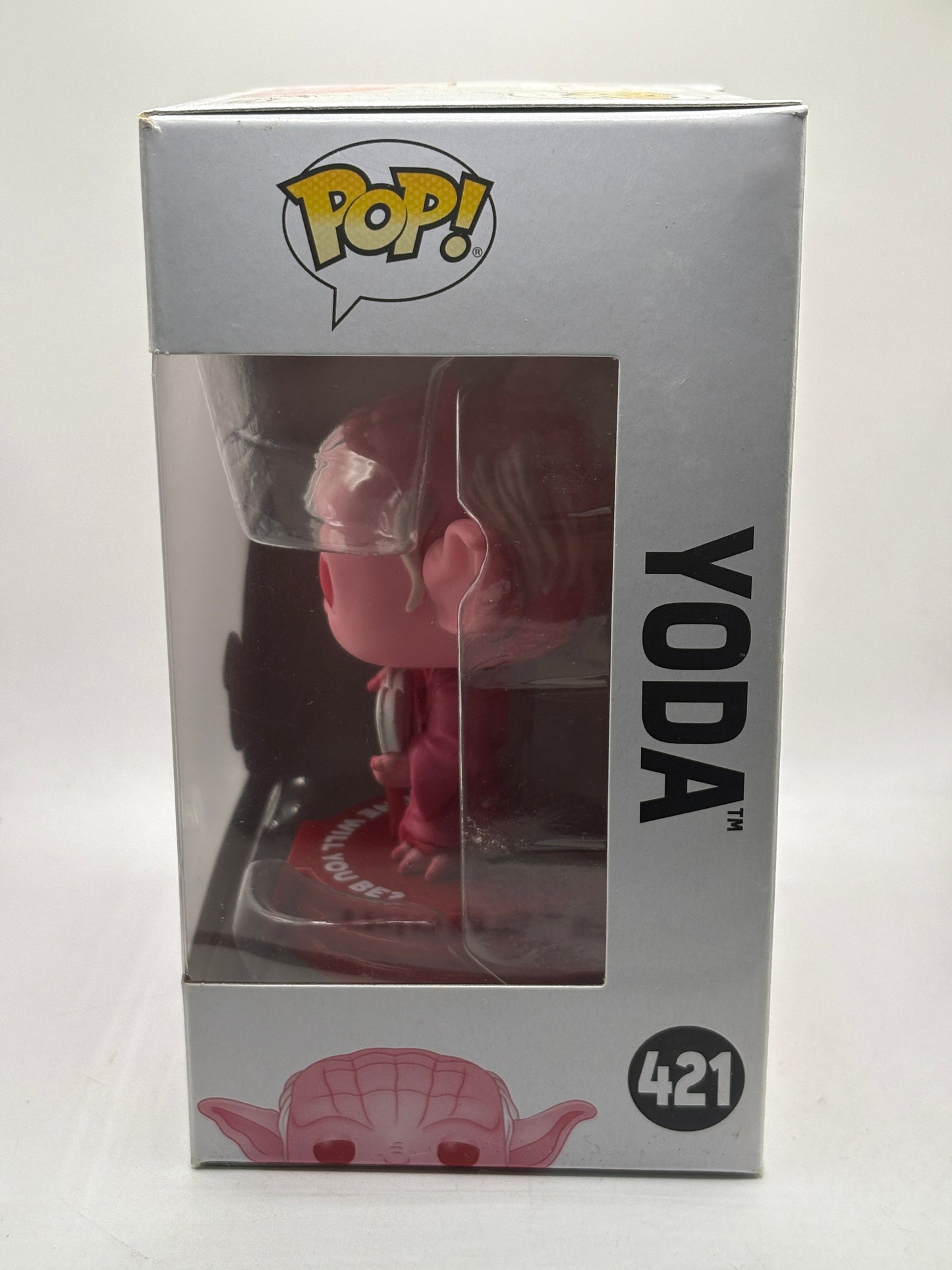 Funko POP! Star Wars Valentines #421 Yoda Bobble-Head FRENLY BRICKS - Open 7 Days