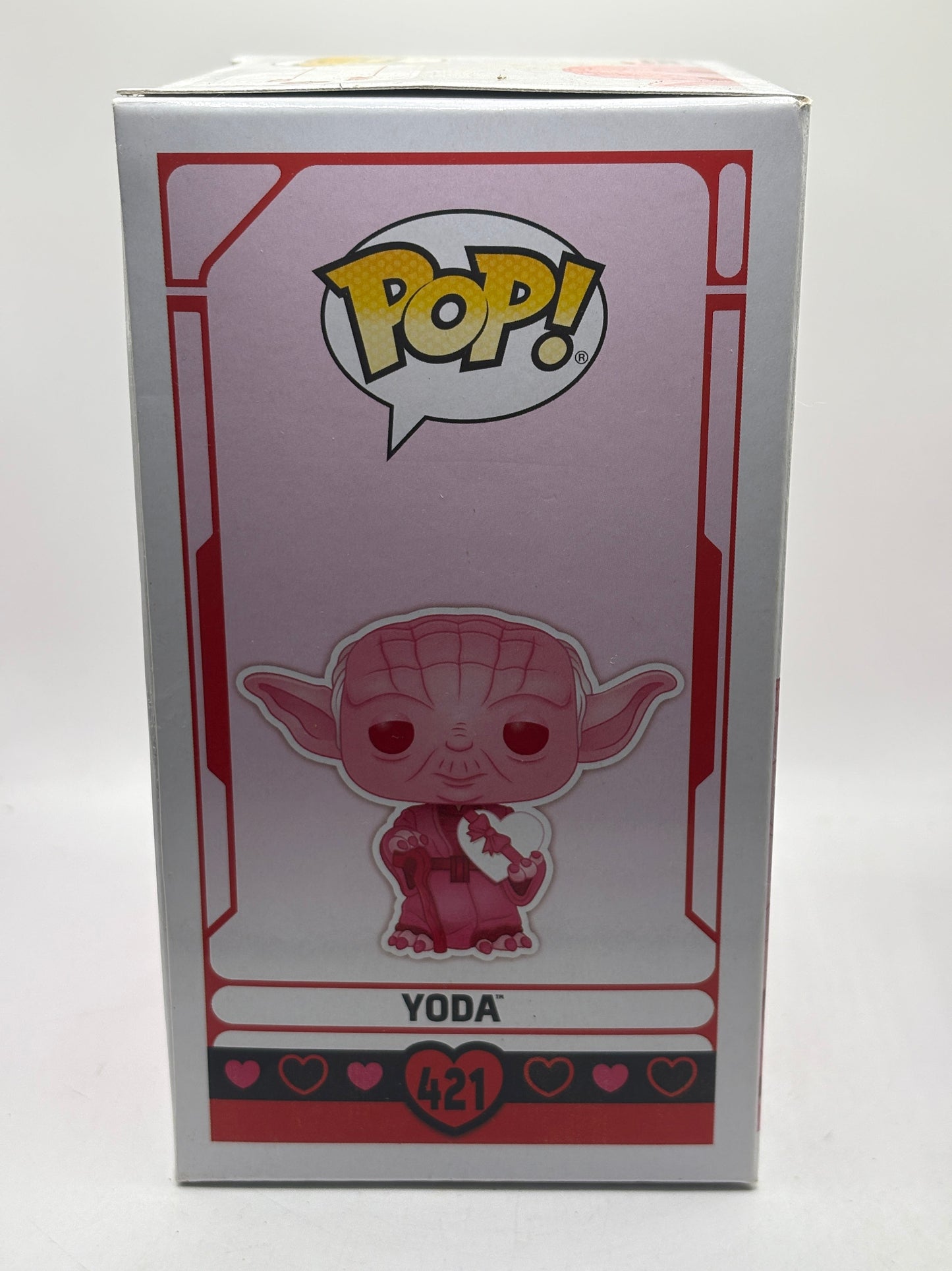 Funko POP! Star Wars Valentines #421 Yoda Bobble-Head FRENLY BRICKS - Open 7 Days
