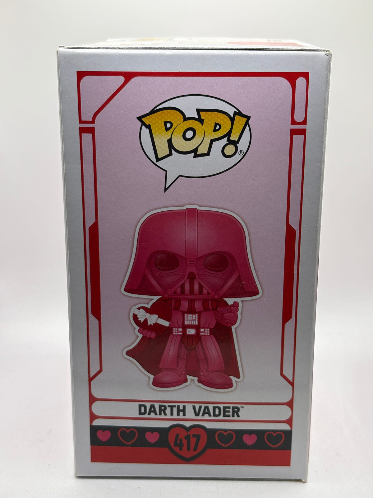 Funko POP! Star Wars Valentines #417 Darth Vader Bobble-Head, photo 4 image 4