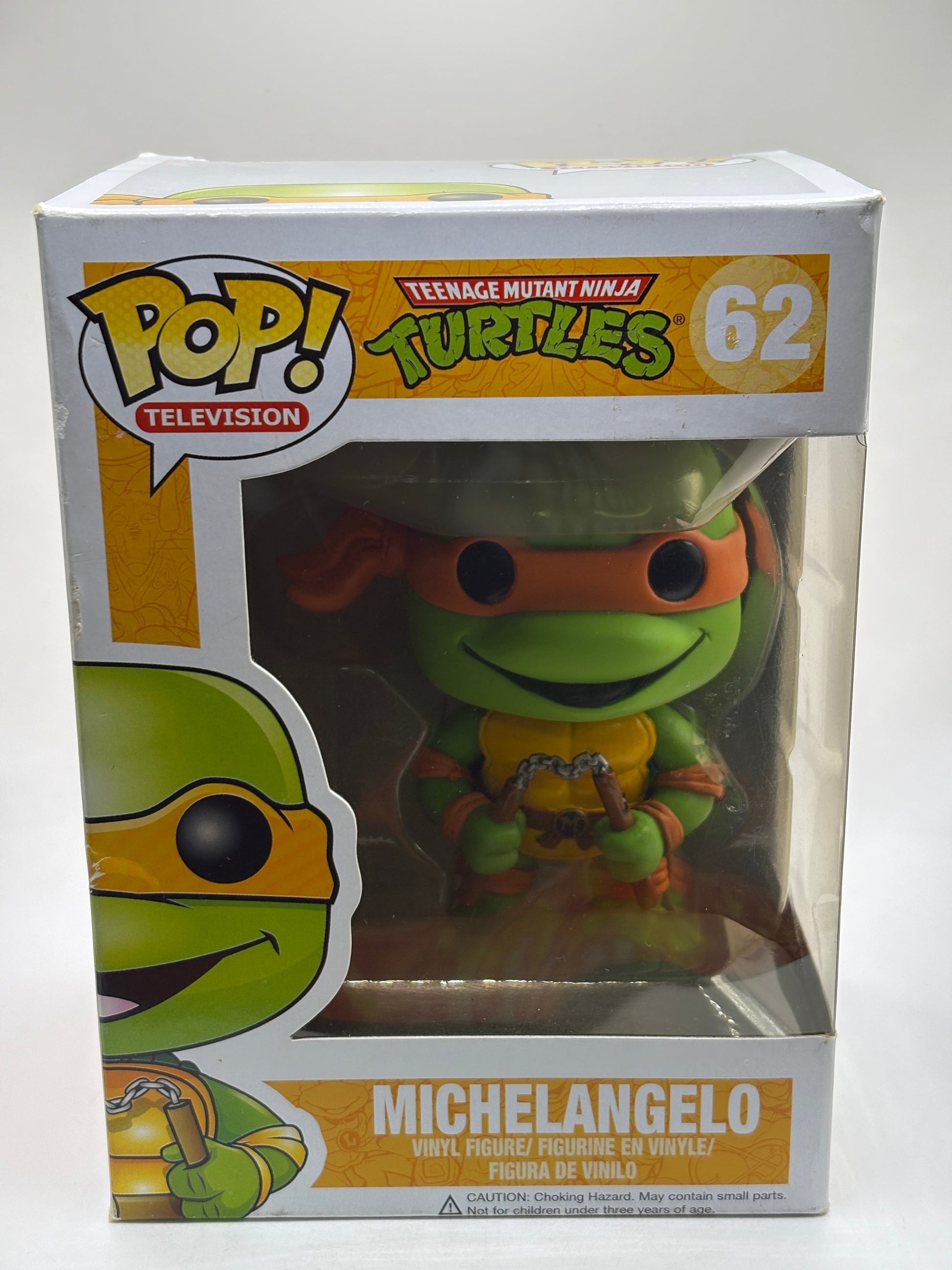 Funko POP! Television TMNT #62 Michelangelo Vinyl Figure FRENLY BRICKS - Open 7 Days
