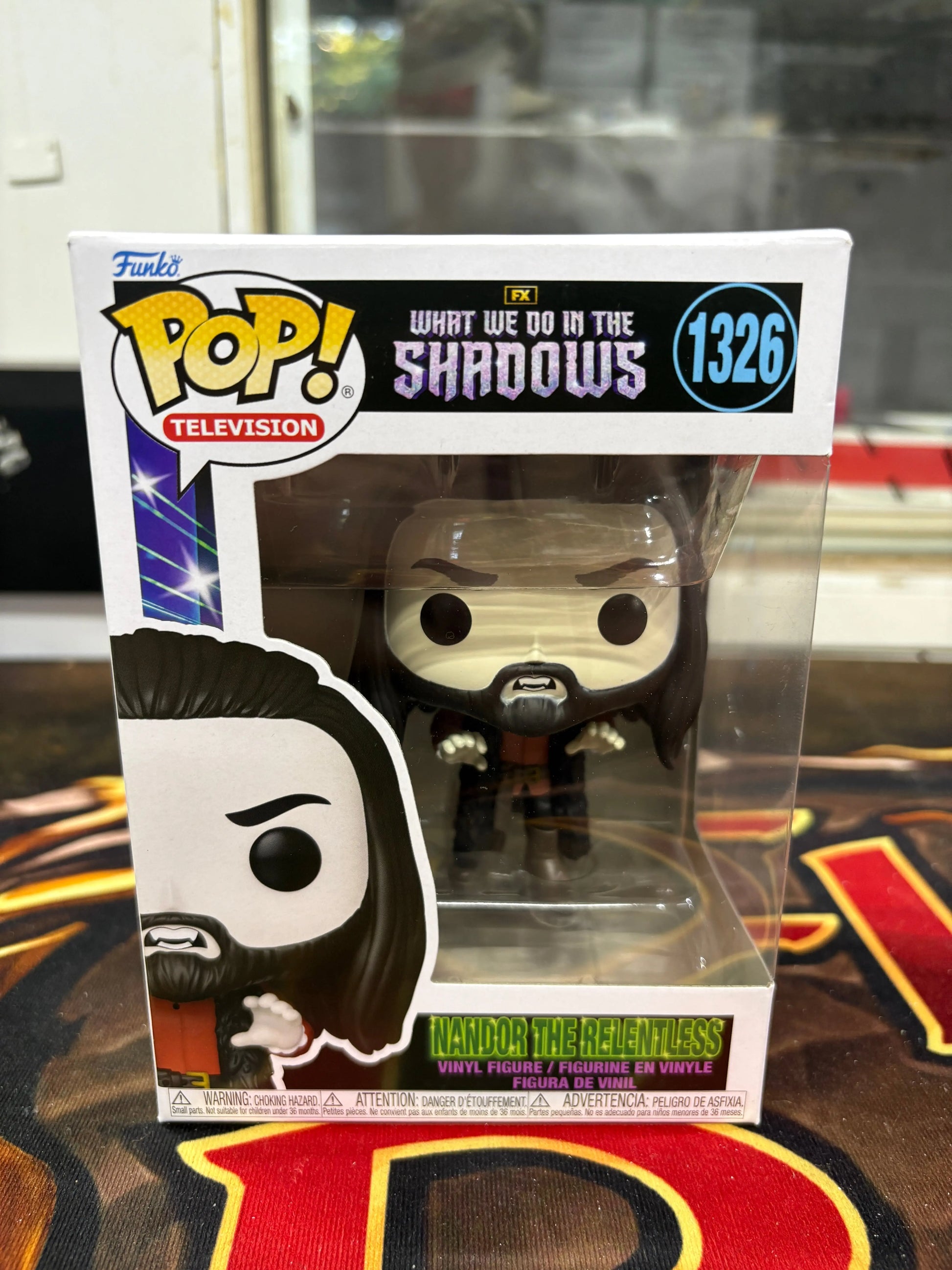 Funko Pop! Vinyl: Nandor The Relentless #1326 FRENLY BRICKS - Open 7 Days