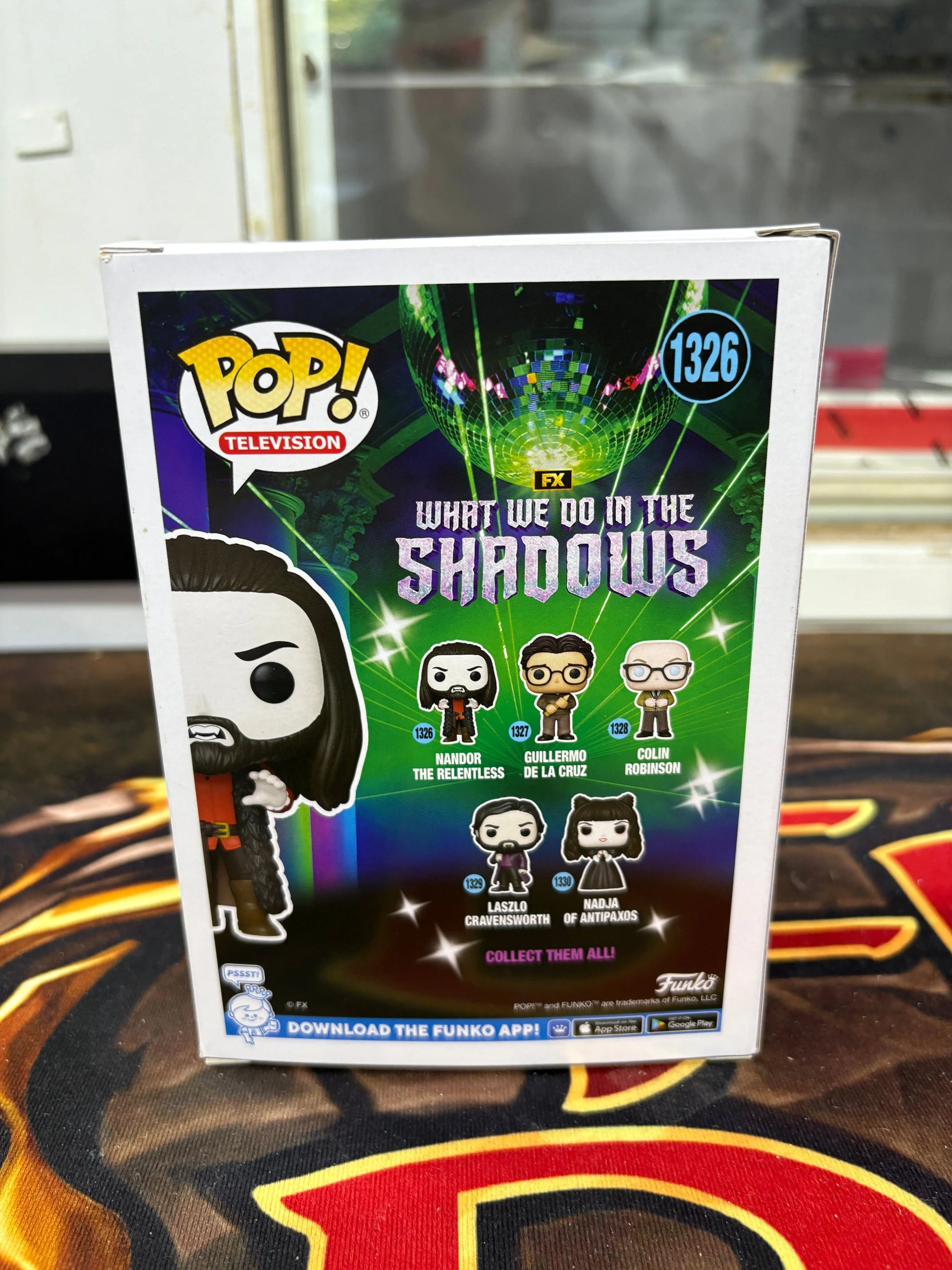 Funko Pop! Vinyl: Nandor The Relentless #1326 FRENLY BRICKS - Open 7 Days