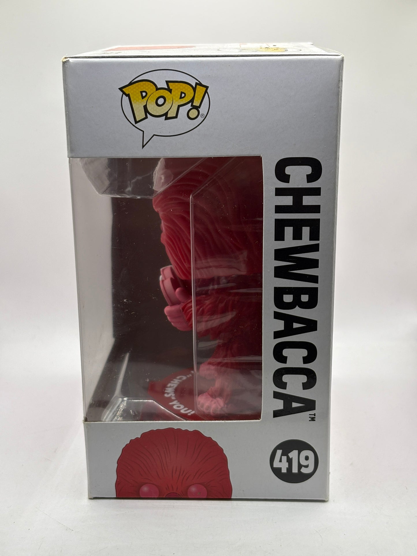 Funko POP! Star Wars Valentines #419 Chewbacca Bobble-Head FRENLY BRICKS - Open 7 Days