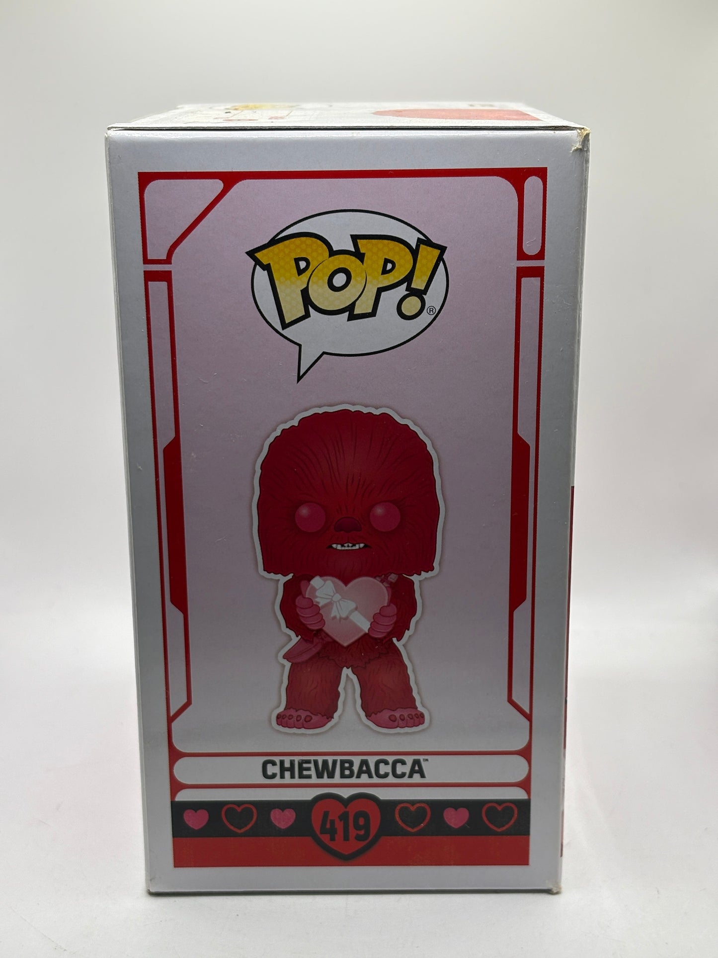 Funko POP! Star Wars Valentines #419 Chewbacca Bobble-Head FRENLY BRICKS - Open 7 Days