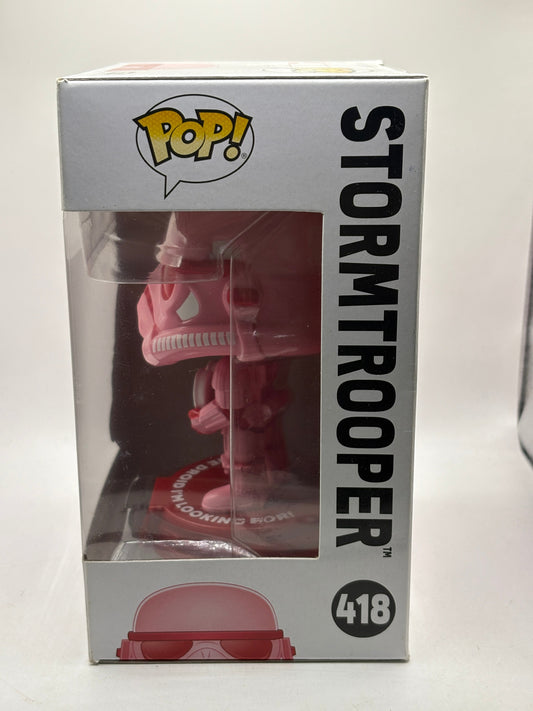 Funko POP! Star Wars Valentines #418 Stormtrooper Bobble-Head FRENLY BRICKS - Open 7 Days