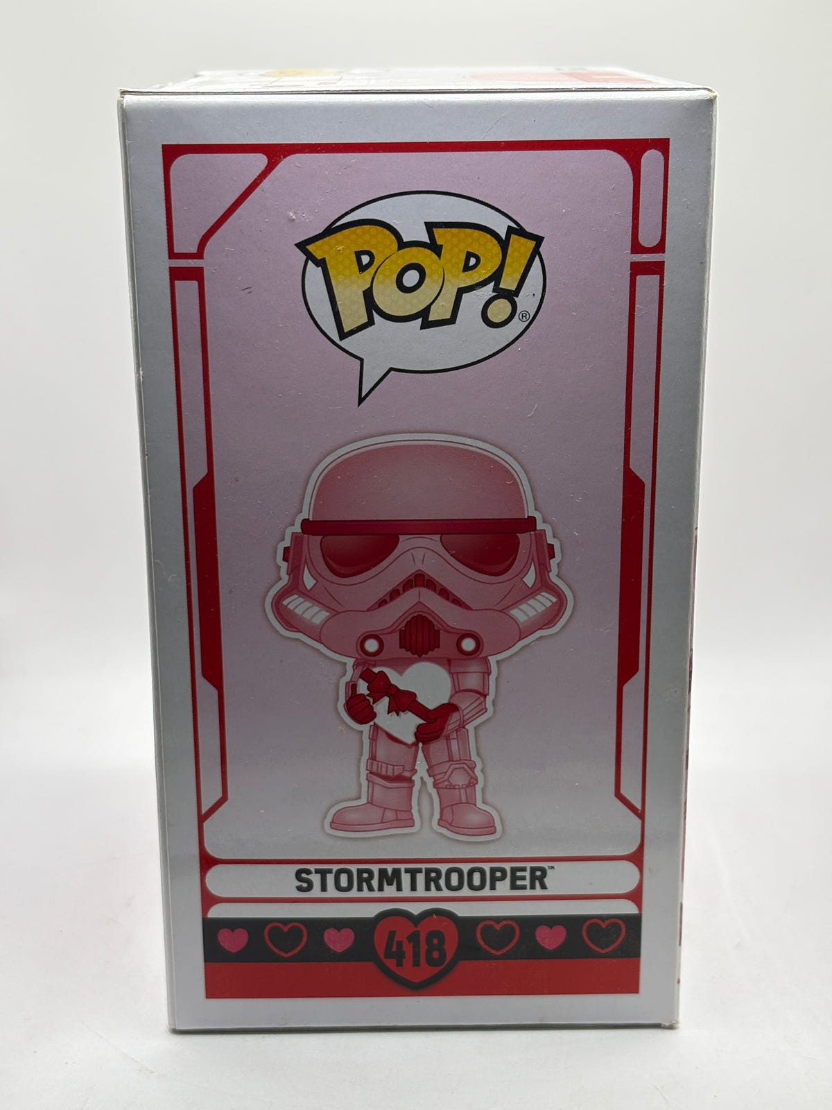 Funko POP! Star Wars Valentines #418 Stormtrooper Bobble-Head, photo 4 image 4