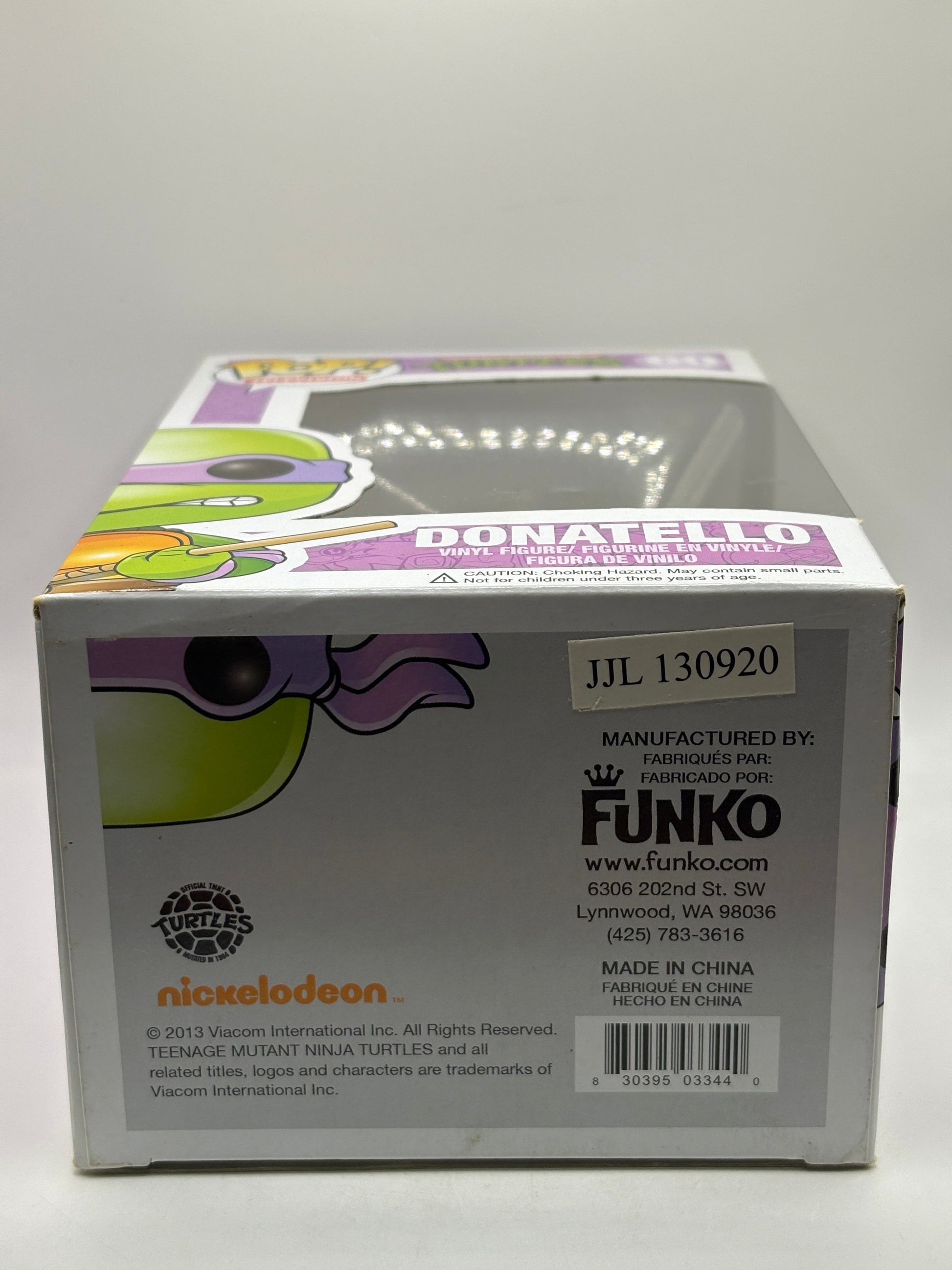 Funko POP! Television TMNT #60 Donatello Vinyl Figure FRENLY BRICKS - Open 7 Days