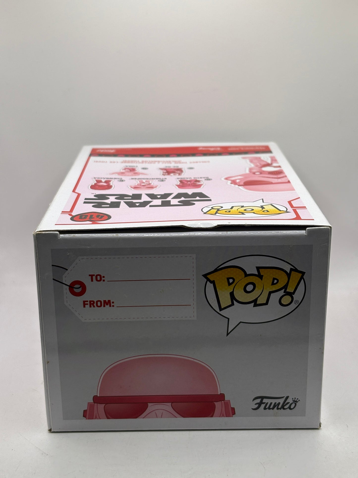 Funko POP! Star Wars Valentines #418 Stormtrooper Bobble-Head FRENLY BRICKS - Open 7 Days