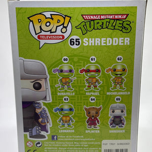 Funko POP! Television TMNT #65 Shredder Vinyl Figure FRENLY BRICKS - Open 7 Days