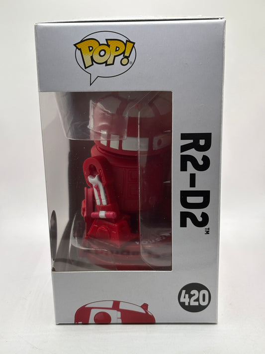 Funko POP! Star Wars Valentines #420 R2-D2 Popcultcha Exclusive Bobble-Head FRENLY BRICKS - Open 7 Days