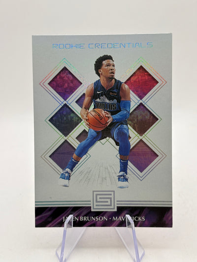2018-19 Status Rookie Credentials 29 Jalen Brunson RC Mavs Knicks