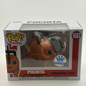 Funko POP! Animation Chainsaw Man #1683 Pochita Funko Shop Exclusive FRENLY BRICKS - Open 7 Days