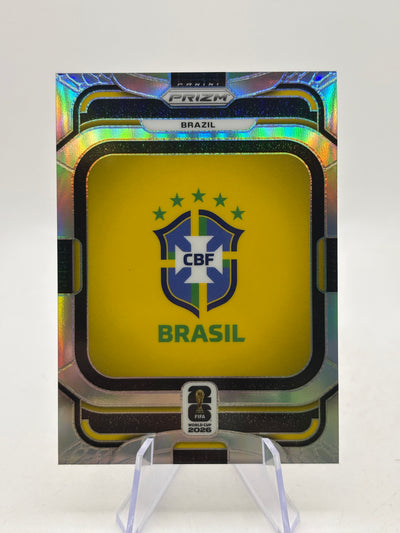 2026 Panini Prizm World Cup Brazil Team Badges SP Case Hit Insert Silver #7
