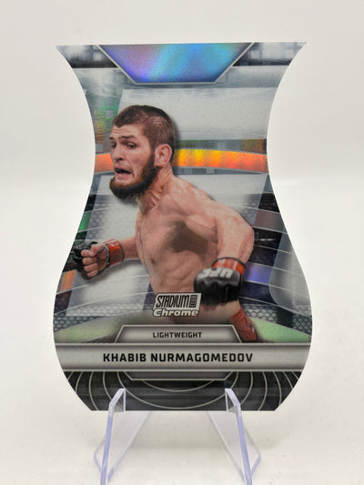 2026 Topps Stadium Club Chrome UFC Khabib Nurmagomedov Triumvirates TV-32