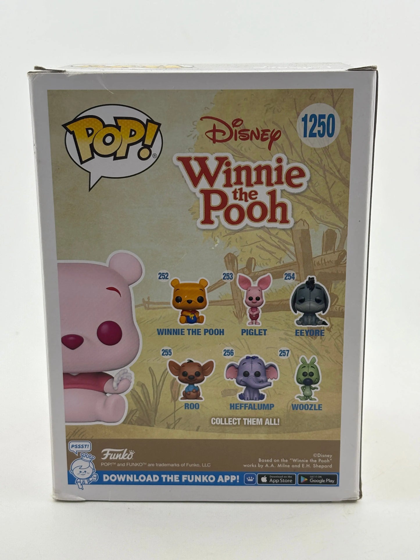 Funko POP! Disney Winnie the Pooh #1250 Winnie The Pooh Flocked SE FRENLY BRICKS - Open 7 Days